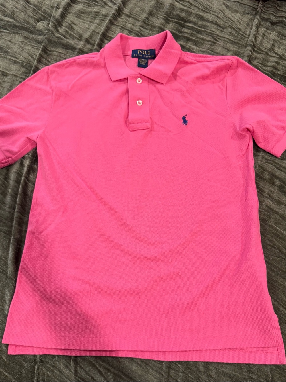 Polo by Ralph Lauren Hot Pink Short Sleeve Polo